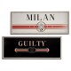 Картина GUILTY MILAN ПДЧ 2 x 46 x 121 cm (4 броя)