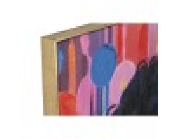 Картина Home ESPRIT Дама Модерен 90 x 3,5 x 120 cm (2 броя)
