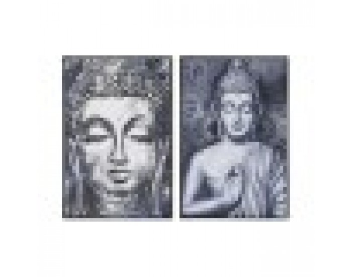 Картина Home ESPRIT Буда Ориенталски 83 x 4,5 x 123 cm (2 броя)