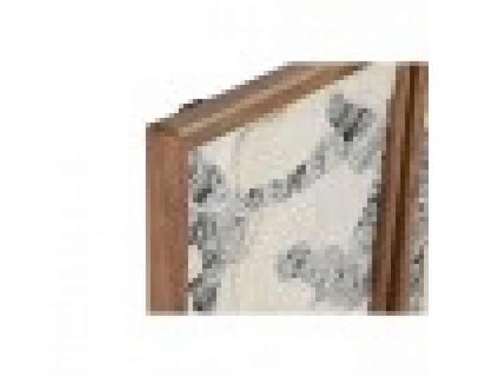 Картина Home ESPRIT Бял Сив Абстрактен Град 43 x 3 x 63 cm (2 броя)