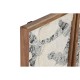 Картина Home ESPRIT Бял Сив Абстрактен Град 43 x 3 x 63 cm (2 броя)