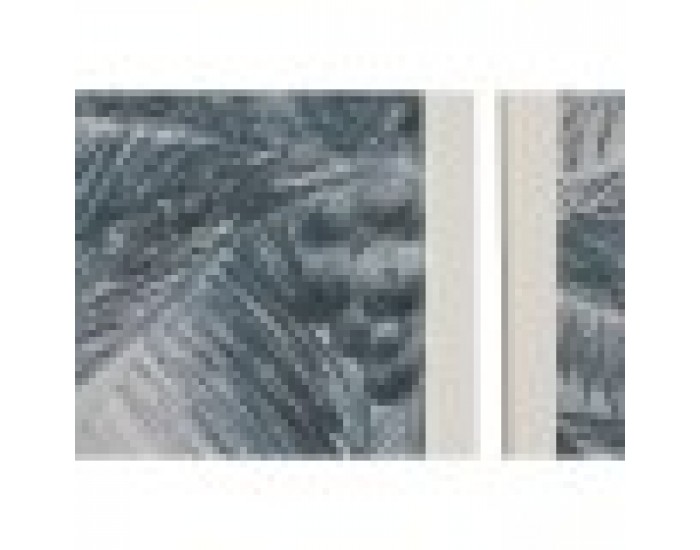 Картина Home ESPRIT Син Бял Палми Средиземноморско 80 x 2 x 60 cm (2 броя)