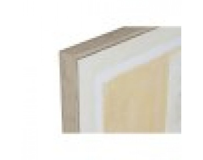 Картина Home ESPRIT Черен Бежов Абстрактен Град 82 x 3,8 x 82 cm (2 броя)