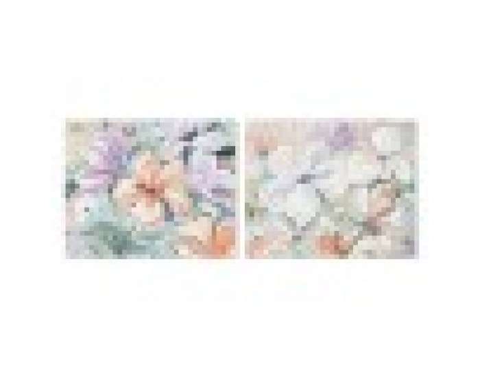 Картина Home ESPRIT Lilled Shabby Chic 100 x 3,7 x 80 cm (2 броя)