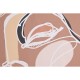 Картина DKD Home Decor 84 x 4,5 x 123 cm Дама Модерен (2 броя)