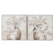Картина Home ESPRIT Ваза Традиционен 82 x 4,5 x 82 cm (2 броя)