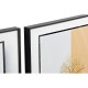 Комплект от 3 снимки DKD Home Decor Планина Модерен (200 x 3 x 70 cm) (3 pcs)