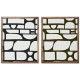 Картина Home ESPRIT Син Зелен Модерен 60 x 3 x 75 cm (2 броя)