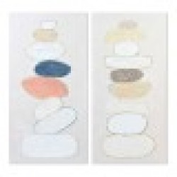 Картина DKD Home Decor Stones (60 x 3.8 x 120 cm) - Tablouri, postere, puzzle-uri