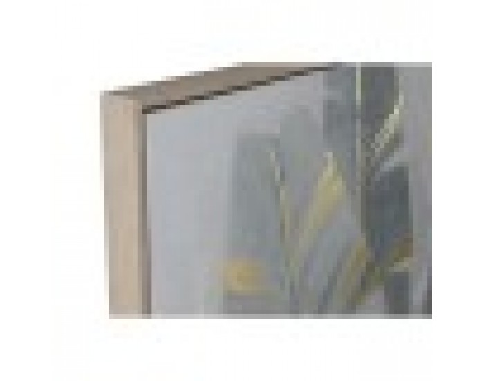 Картина Home ESPRIT Палми Златен Тропически 90 x 4 x 120 cm (2 броя)
