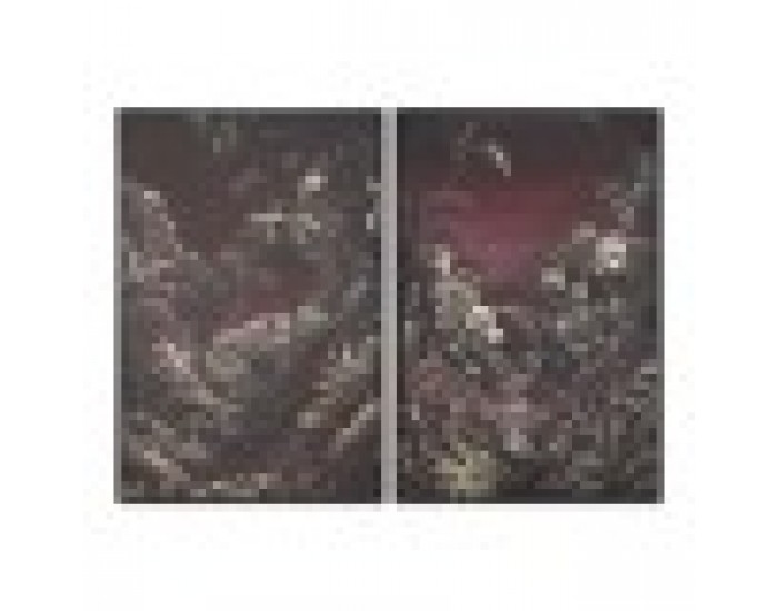 Картина Home ESPRIT Зелен Кестен Златен Тропически Джунгла 83 x 4 x 123 cm (2 броя)