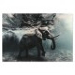 Картина Home ESPRIT Син Сив Бланка 150 x 4 x 100 cm - Tablouri, postere, puzzle-uri