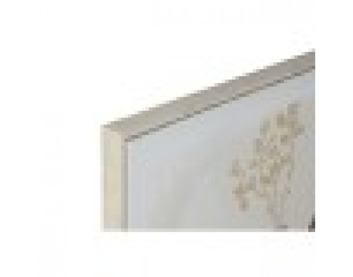 Картина Home ESPRIT Бежов Златен полистирен Пластно Ваза Скандинавски 82,5 x 3,5 x 82,5 cm (2 броя)