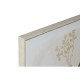 Картина Home ESPRIT Бежов Златен полистирен Пластно Ваза Скандинавски 82,5 x 3,5 x 82,5 cm (2 броя)