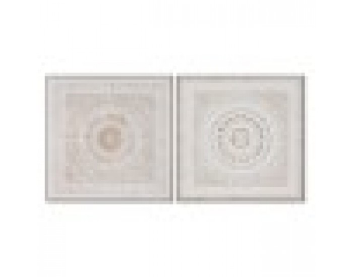 Картина Home ESPRIT Mandala Скандинавски 100 x 4 x 100 cm (2 броя)
