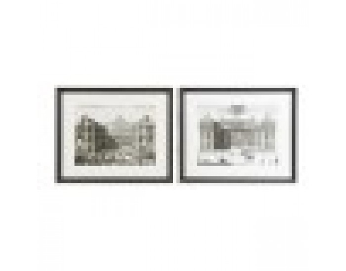 Картина DKD Home Decor (56 x 3 x 46 cm) (2 броя)