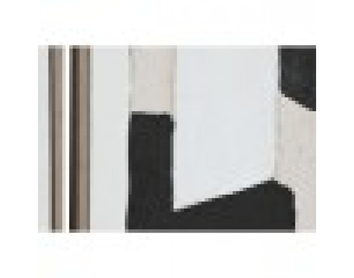 Картина Home ESPRIT Абстрактен Град 82,3 x 4,5 x 82,3 cm (2 броя)