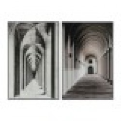 Картина Home ESPRIT Модерен 80 x 2,5 x 120 cm (2 броя) - Tablouri, postere, puzzle-uri