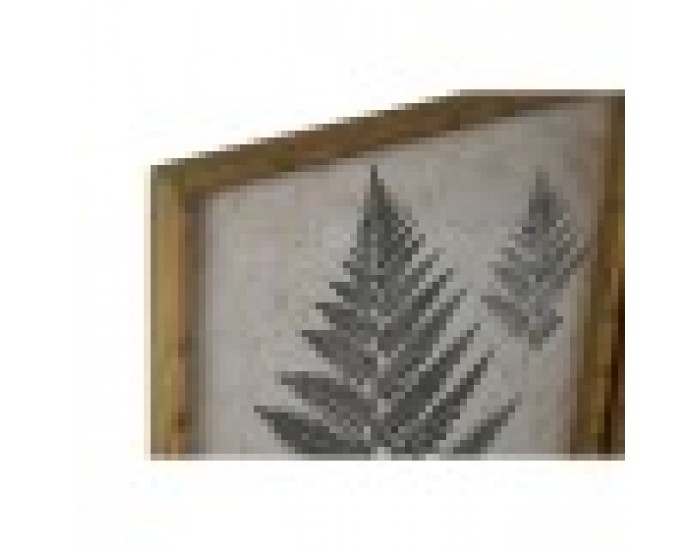 Картина Home ESPRIT орлова папрат Cottage 50 x 2,5 x 70 cm (4 броя)