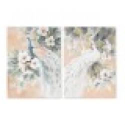 Картина Home ESPRIT Тропически 90 x 3,7 x 120 cm (2 броя) - Tablouri, postere, puzzle-uri