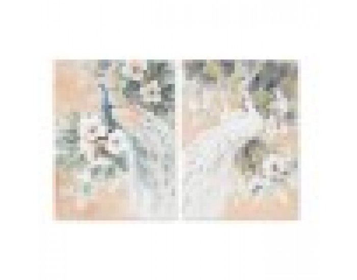 Картина Home ESPRIT Тропически 90 x 3,7 x 120 cm (2 броя)
