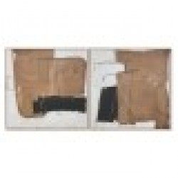 Картина Home ESPRIT Абстрактен Град 100 x 4 x 100 cm (2 броя) - Tablouri, postere, puzzle-uri