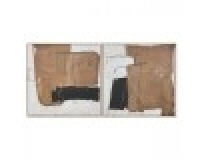 Картина Home ESPRIT Абстрактен Град 100 x 4 x 100 cm (2 броя)