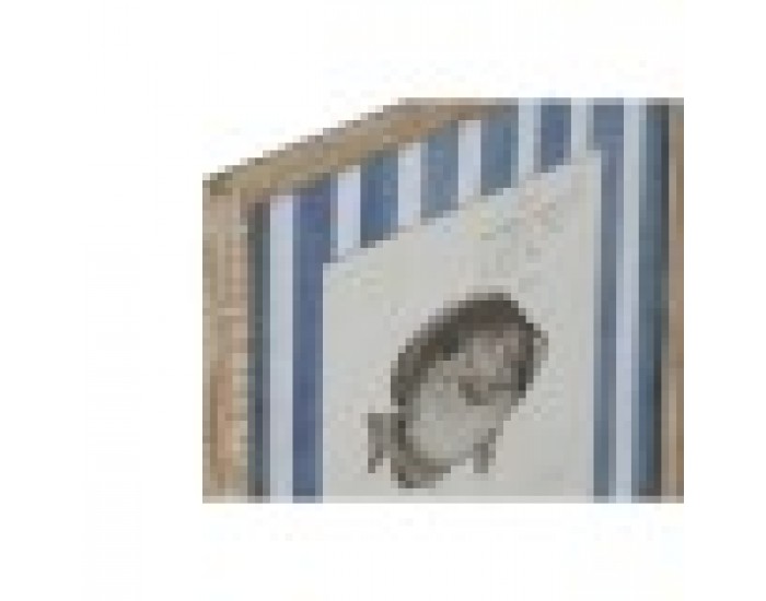 Картина Home ESPRIT Син Риба 40 X 2,5 X 55 cm (4 броя)