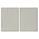 Картина Home ESPRIT Абстрактен Скандинавски 75 x 4 x 100 cm (2 броя)