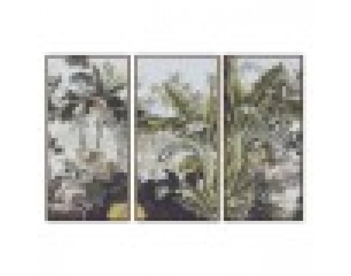 Комплект от 3 снимки Home ESPRIT Тропически 180 x 4 x 120 cm (3 Части)