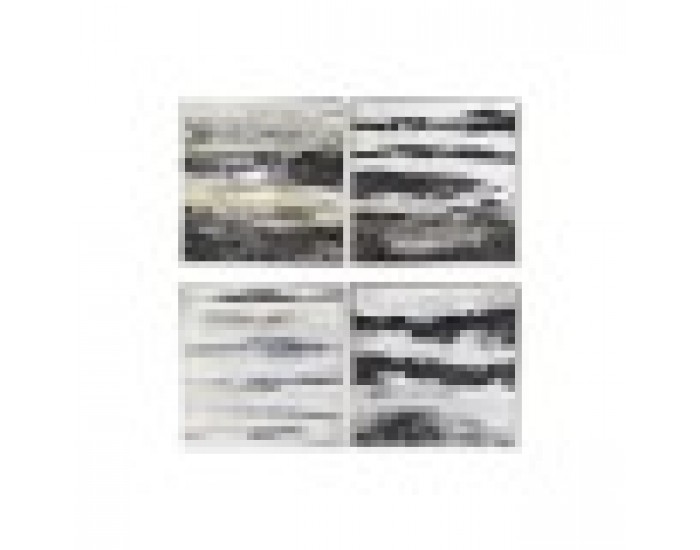 Картина DKD Home Decor Абстрактен Модерен (79 x 2,5 x 79 cm) (4 броя)