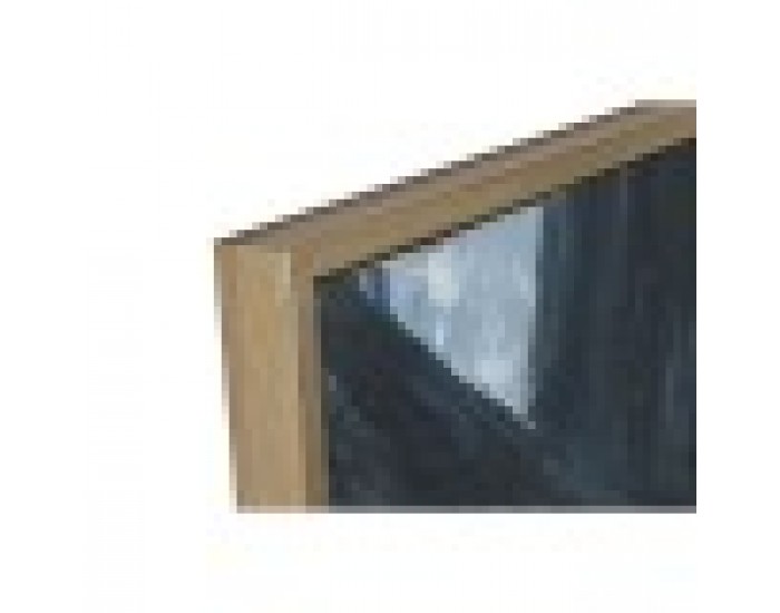 Картина Home ESPRIT Син Бял Абстрактен Модерен 131 x 3,8 x 131 cm