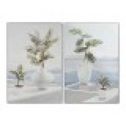 Картина Home ESPRIT Скандинавски 80 x 3,5 x 120 cm (2 броя) - Tablouri, postere, puzzle-uri