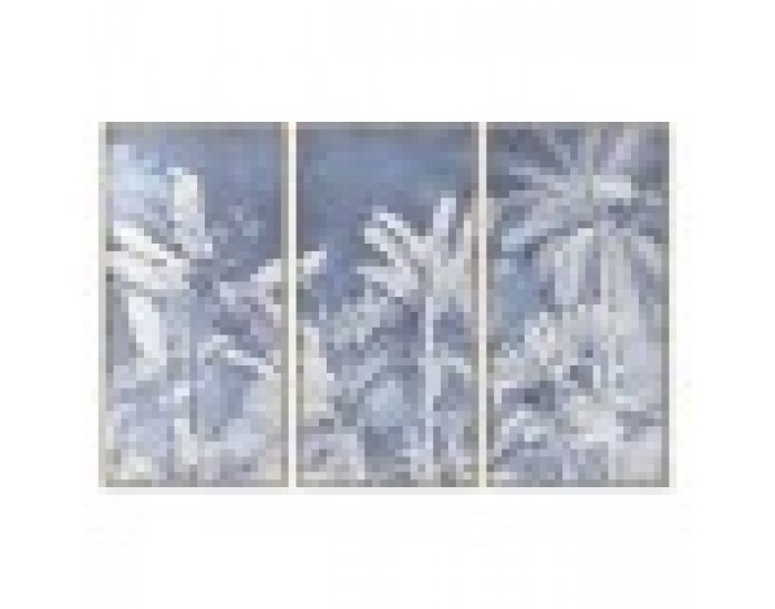 Картина Home ESPRIT Син Палми Тропически 180 x 4 x 120 cm (3 Части)