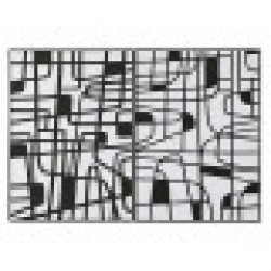 Картина Home ESPRIT Бял Черен Модерен 103 x 4,5 x 143 cm (2 броя) - Tablouri, postere, puzzle-uri