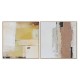 Картина Home ESPRIT Абстрактен Град 100 x 4 x 100 cm (2 броя)