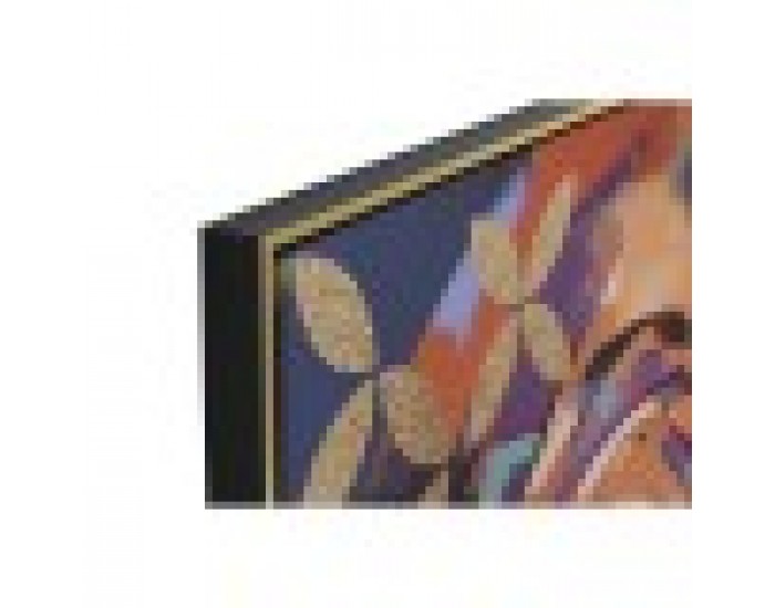 Пластно Home ESPRIT Златен полистирен Пластно Колониален Африканка 82 x 3,5 x 122 cm (2 броя)