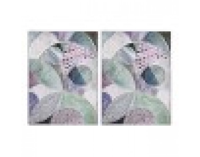 Картина DKD Home Decor Абстрактен Град 103 x 4,5 x 143 cm (2 броя)