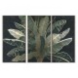 Комплект от 3 снимки Home ESPRIT Палми Тропически 180 x 4 x 120 cm (3 Части) - Tablouri, postere, puzzle-uri