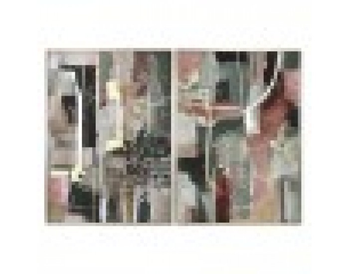 Картина Home ESPRIT Абстрактен Модерен 103 x 4,5 x 143 cm (2 броя)
