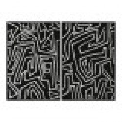 Картина Home ESPRIT Бял Черен Модерен 83 x 4 x 123 cm (2 броя) - Tablouri, postere, puzzle-uri