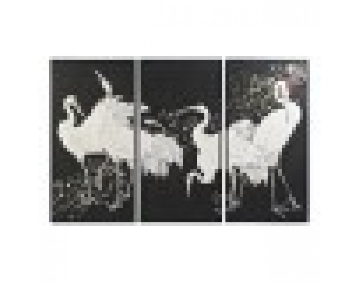 Комплект от 3 снимки DKD Home Decor Lind Ориенталски (210 x 4 x 140 cm) (3 pcs)