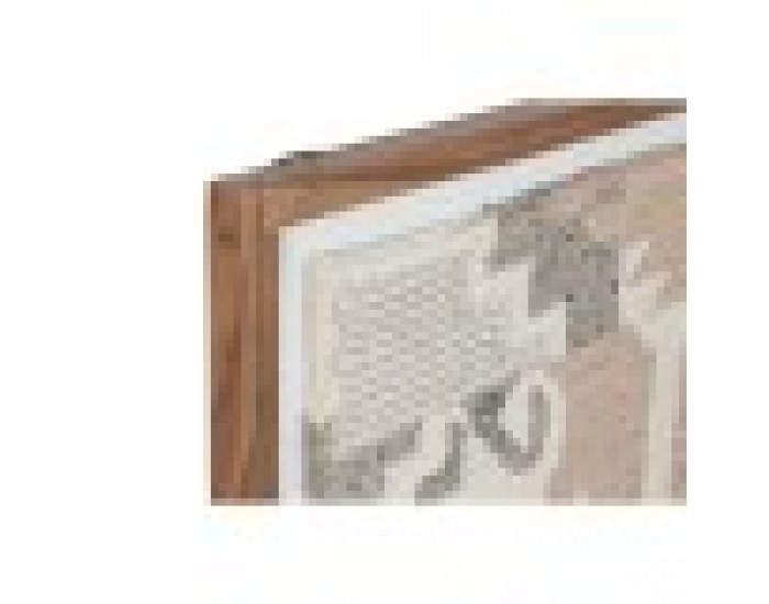 Картина Home ESPRIT Кафяв Бежов Абстрактен Индианец 75 x 3 x 105 cm (2 броя)