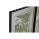 Картина Home ESPRIT Модерен орлова папрат 50 x 2,5 x 65 cm (6 броя)