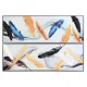 Картина DKD Home Decor Пера (180 x 3 x 60 cm) (2 броя)