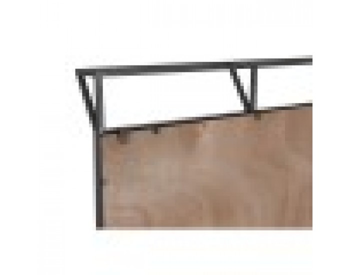 Комплект от 3 снимки Home ESPRIT Бял Черен Карта на Света 222 x 8 x 140 cm (3 Части)