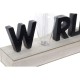 Luminous Decoration DKD Home Decor World Черен MDF LED (34 x 8 x 16 cm)