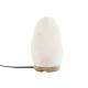 Настолна лампа DKD Home Decor Бял Сол Aкациево дърво 15 W 220 V 12 x 9 x 20 cm