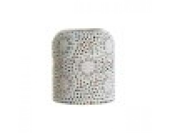 Настолна лампа DKD Home Decor Бял Многоцветен Алуминий Кристал 40 W 220 V 15 x 15 x 18 cm