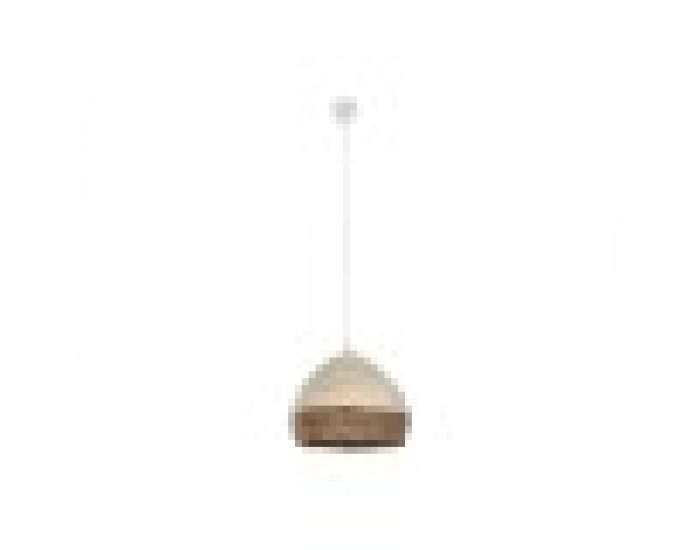 Полилей Home ESPRIT Кафяв Естествен 50 W 38 x 38 x 28 cm